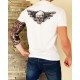 Футболка Miracle Skull NLB white