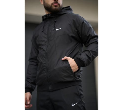 Вітровка чоловіча "Windrunner Jacket" Nike чорна