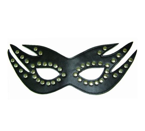 Маска на глаза Leather Cat Mask Black