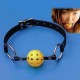 Желтый дышащий  для рта Breathable Ball Gag