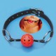 Красный дышащий  для рта Breathable Ball Gag