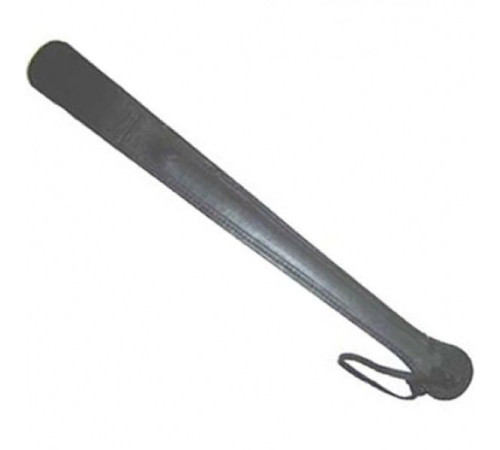 Длинная черная шлепалка Spanking Whip Paddle Black