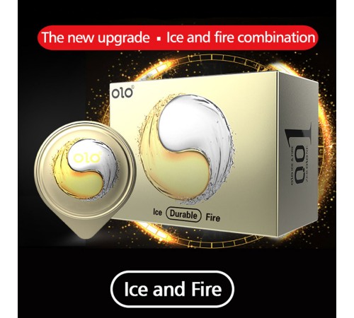 Презервативи OLO Ice Fire (10 штук)