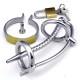 Asylum Locking Chastity Cage with a Removable Head Ring