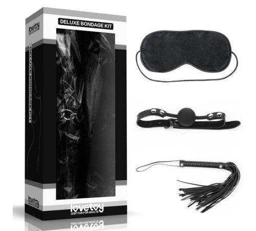 Набор для уальных ігор игр Deluxe Bondage Kit (маска, , плеть)