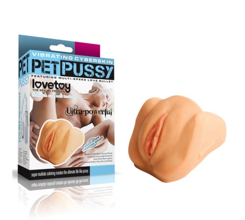 Вибро для мужчин Vibrating Pet Pussy