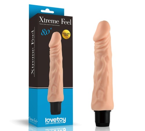 Масажер реалистичный из кибер-кожи Xtreme Feel Cyberskin Vibrator