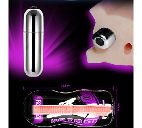 пристрій для мужчин Sex In A Can Vagina Stamina Tunnel Vibrating