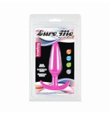 особиста пробка розовая с рукояткой Lure Me Classic Anal Plug Small