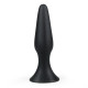 Черная особиста пробка Lure Me Silicone Anal Plug Large