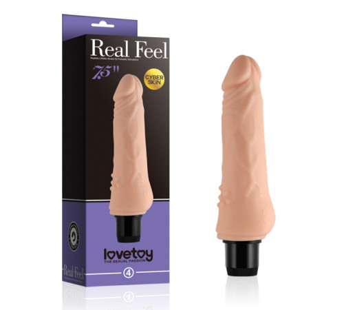 Реалистичный вибратор с шипами Xtreme Feel Cyberskin Vibrator