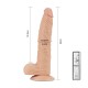 Рельефный вибратор-реалистик на присоске Real Extreme Vibrating Dildo