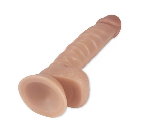 Реалистичный вибратор на присоске Real Extreme Vibrating Dildo 8.5