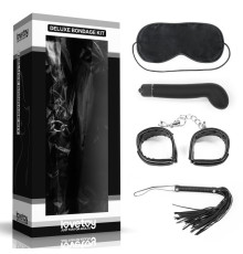 Набор для уальных ігор игр Deluxe Bondage Kit (маска, вибратор, наручники, плеть)