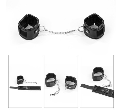 Набор для уальных ігор игр Deluxe Bondage Kit (маска, наручники, плеть)