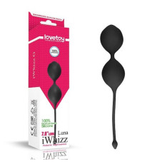 Вагинальные черные шарики iWhizz Kegel Ball