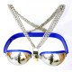 Unisex Fully Adjustable Stainless Steel Bra BLUE