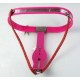 Female Adjustable Model-Y Stainless Steel Premium Chastity Belt Locking Cover Removable PINK