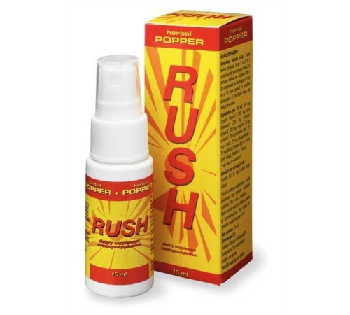 жіночий спрей стимулятор Rush Herbal Popper, 15 мл