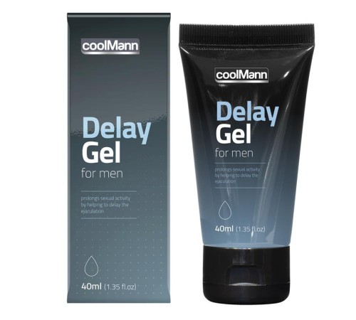 Замедляющий гель для мужчин CoolMann Delay Gel, 40мл