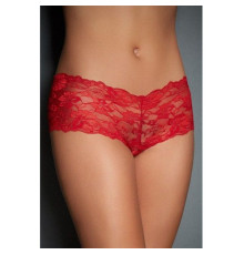 Красные кружевные озорные трусики Red Lace Naughty Knicker