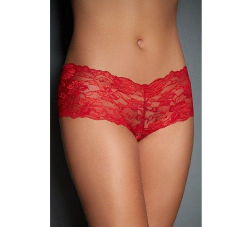 Красные кружевные озорные трусики Red Lace Naughty Knicker