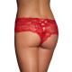 Красные кружевные озорные трусики Red Lace Naughty Knicker