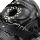 Черная полностью закрытая ігор маска Leather Hood