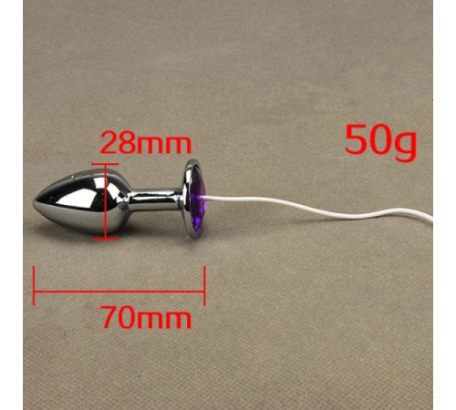 Электро- сочетание небольших анус пробка + средний анальную пробку