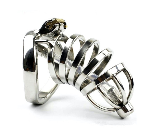 2016 New Stainless Steel Male Urethral Tube Chastity Device / Stainless Steel Chastity Cage ZC080