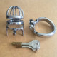 Stainless Steel Male Chastity Device / Stainless Steel Chastity Cage