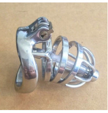 Stainless Steel Male Urethral Tube Chastity Device / Stainless Steel Chastity Cage