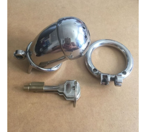 Stainless Steel Male Chastity Device / Stainless Steel Chastity Cage