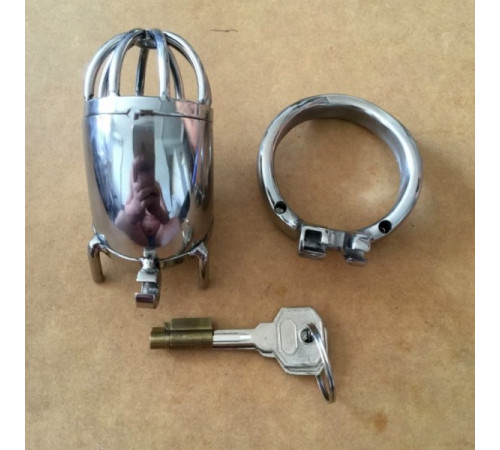 Stainless Steel Male Chastity Device / Stainless Steel Chastity Cage