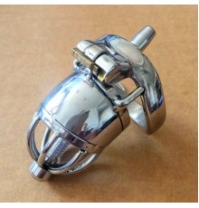 Stainless Steel Male Chastity Device / Stainless Steel Chastity Cage ZC088