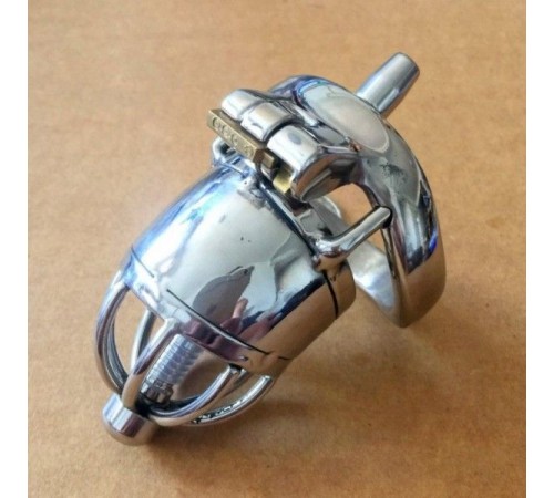 Stainless Steel Male Chastity Device / Stainless Steel Chastity Cage ZC088