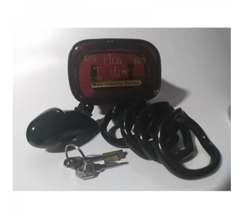 Пояс  черный Holy Trainer Chastity Device V2 ZC092