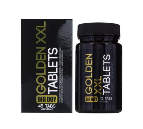 Таблетки для стимуляции мужской силы Big Boy Golden XXL, 45шт