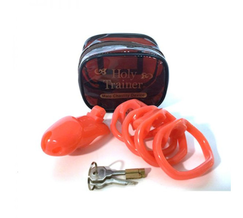 Пояс  красный Holy Trainer Chastity Device V2 ZC092