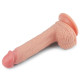 Двухслойный силиконовый масажер Dual layered Platinum Silicone Cock Flesh 8.5