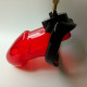 Пояс  Rikers Locking Chastity Device Red