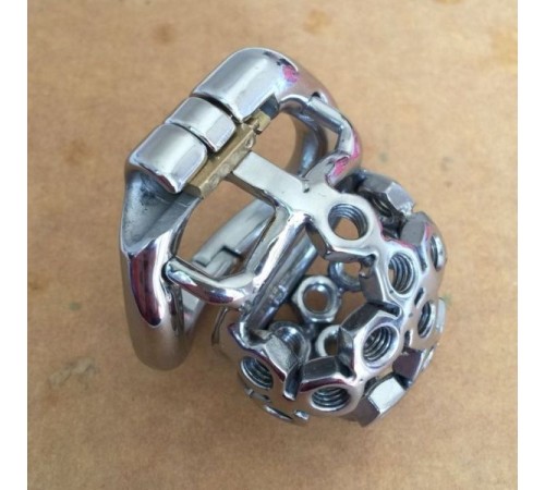 Stainless Steel Male Chastity Device / Stainless Steel Chastity Cage