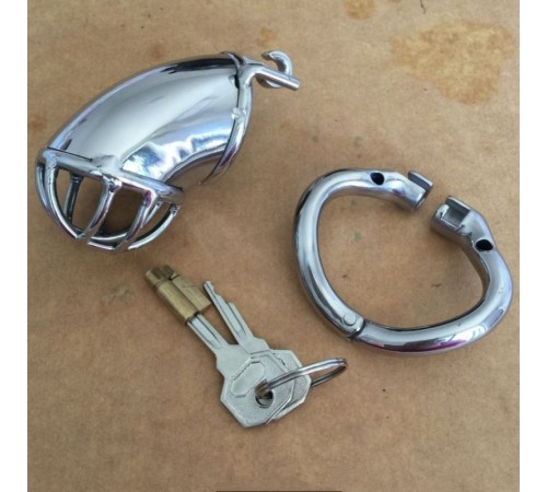 New Stainless Steel Male Chastity Device / Stainless Steel Chastity Cage