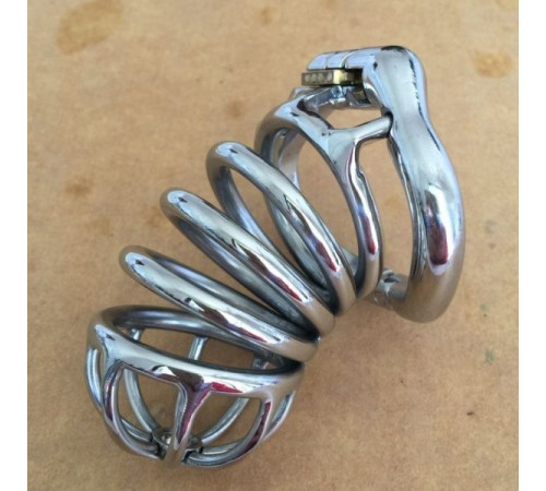 Stainless Steel Male Chastity Device / Stainless Steel Chastity Cage ZC100