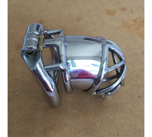 Stainless Steel Male Chastity Device / Stainless Steel Chastity Cage