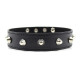 Классический ошейник с заклепками Studded Submissive Day Collar