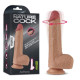 Вращающийся двухслойный вибратор Dual layered Silicone Rotating Nature Cock Anthony 8.5