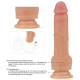 Вращающийся двухслойный вибратор Dual layered Silicone Rotating Nature Cock Liam