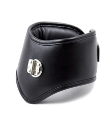 Leather Bondage Restraint Soft Sponge Padded Collar