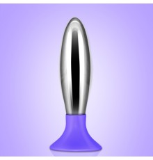 особиста металлическая пробка Premimum Combined Butt Plug Bobby Purple